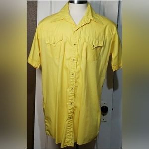 Vintage western mens shirt made in USA Dickson Jenkins